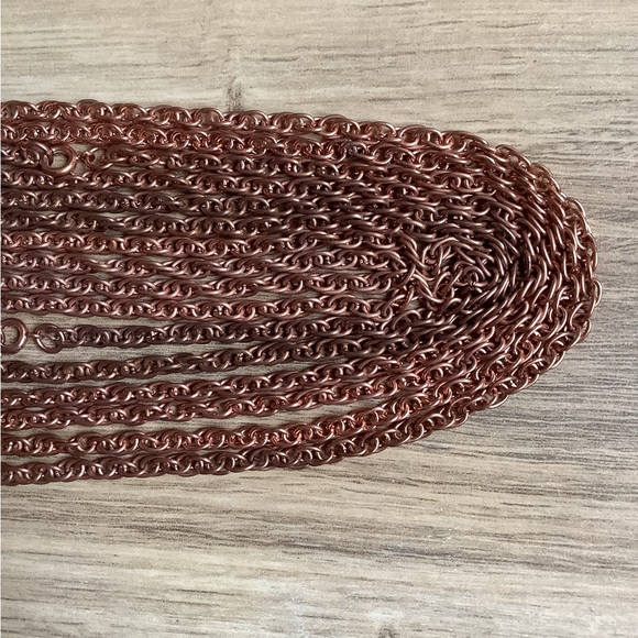 Vintage 24” copper unisex chains - Picture 2 of 8